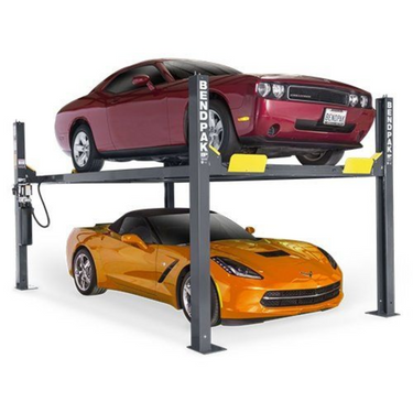 BENDPAK HD-9 Electro Hydraulic 4-Pos Lift Standard Width + Car Stacker Parking 4Ton