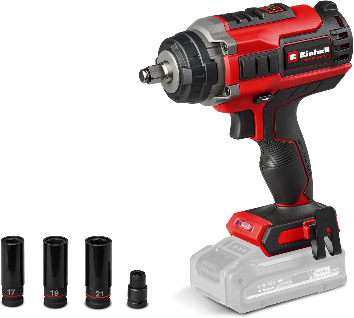 Einhell Professional IMPAXXO 18/450 Cordless Impact Wrench