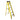 ARCO Step Ladder 5 Steps Fiber Ladder Anti Slip Steps Non-Slip Rubber Edge Guards 150 KG Loading Capacity EN131 Approved
