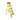 ARCO Step Ladder 4 Steps Fiber Ladder Anti Slip Steps Non-Slip Rubber Edge Guards 150 KG Loading Capacity EN131 Approved