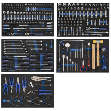 BOXO SBXE013 Tool Set 330 Pcs for Trolley