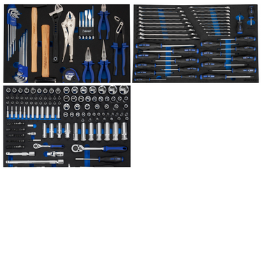 BOXO SBXE049 Tool Set 233 Pcs for Trolley