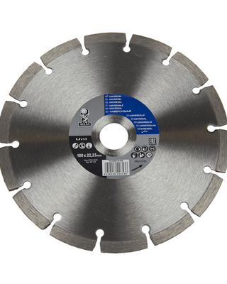 ATLAS Universal Segmented Diamond Cutting Blade, 7 Inch  – For Precision Concrete Cutting