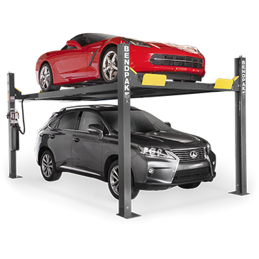 BENDPAK 4-Post High Lift 4-Ton Capacity Car Parking Lift - HD-9XW - Arwani 